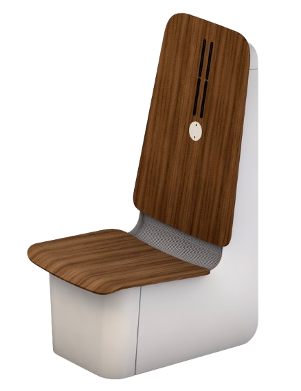 Harmony Seat Losonnante - fauteuil avec dispositif d'écoute par conduction osseuse intégré